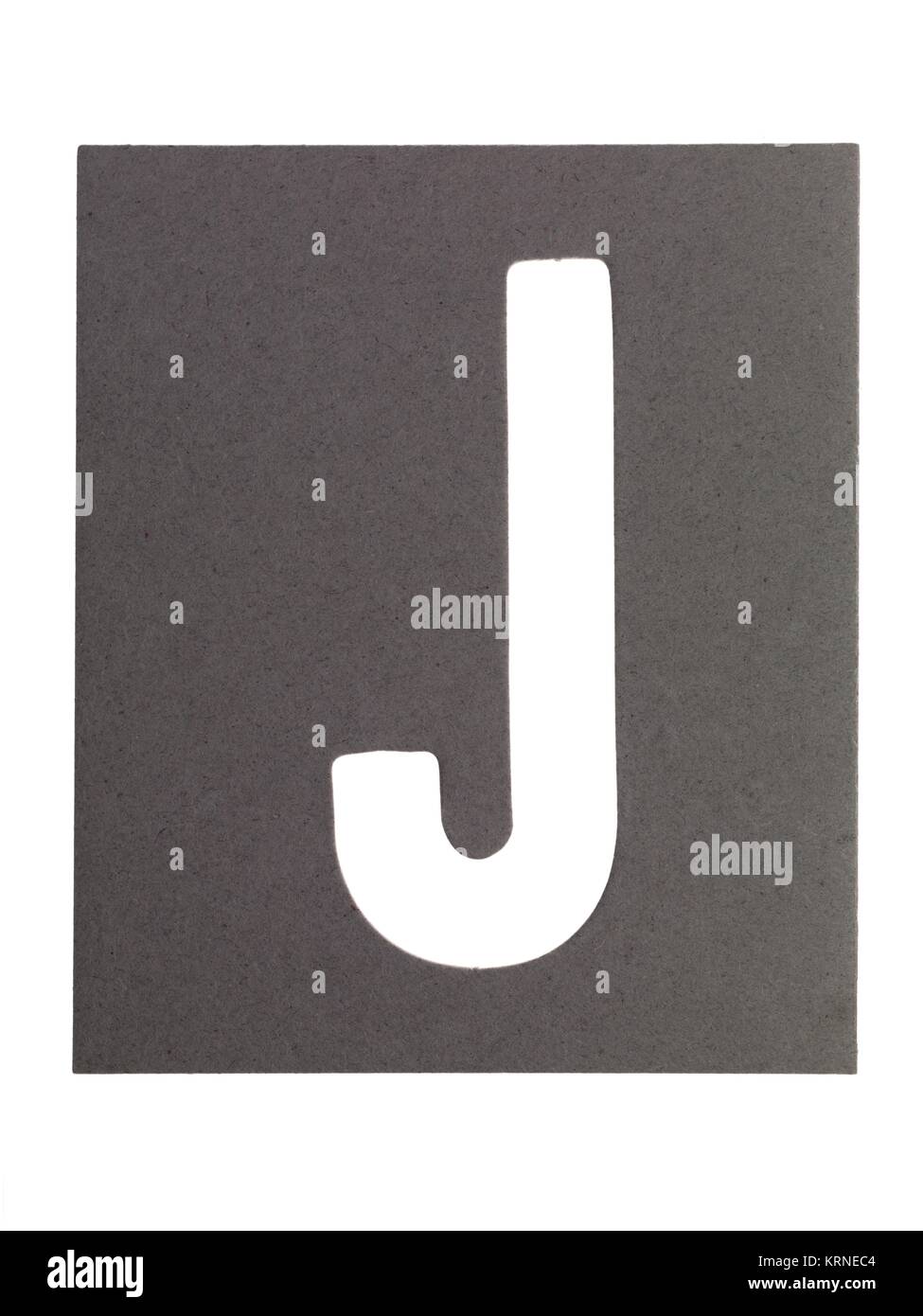 cut out letter j Stock Photo Alamy