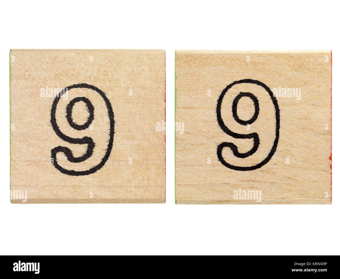 Number on square design Cut Out Stock Images Pictures Alamy