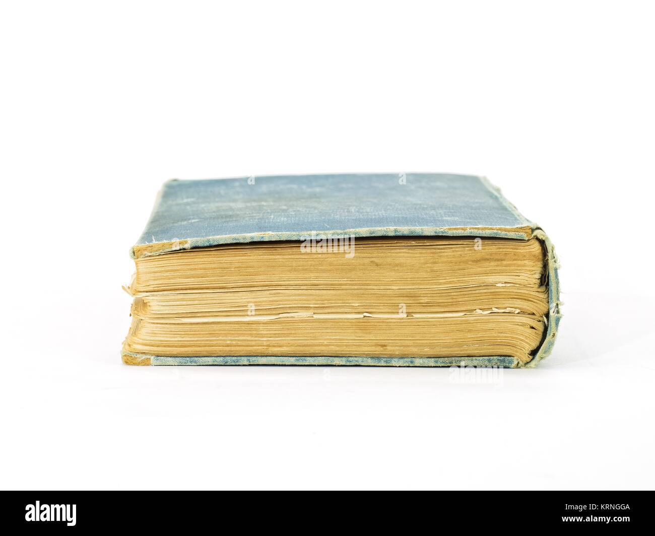 old book isolated on a white background Stock Photo - Alamy