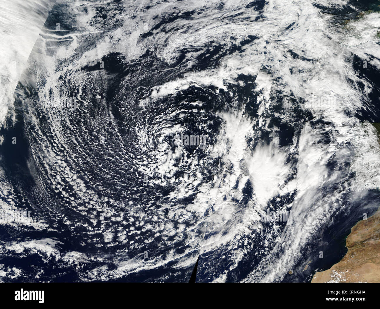 Hurricane Rafael's remnants, on October 22 Stock Photo Alamy
