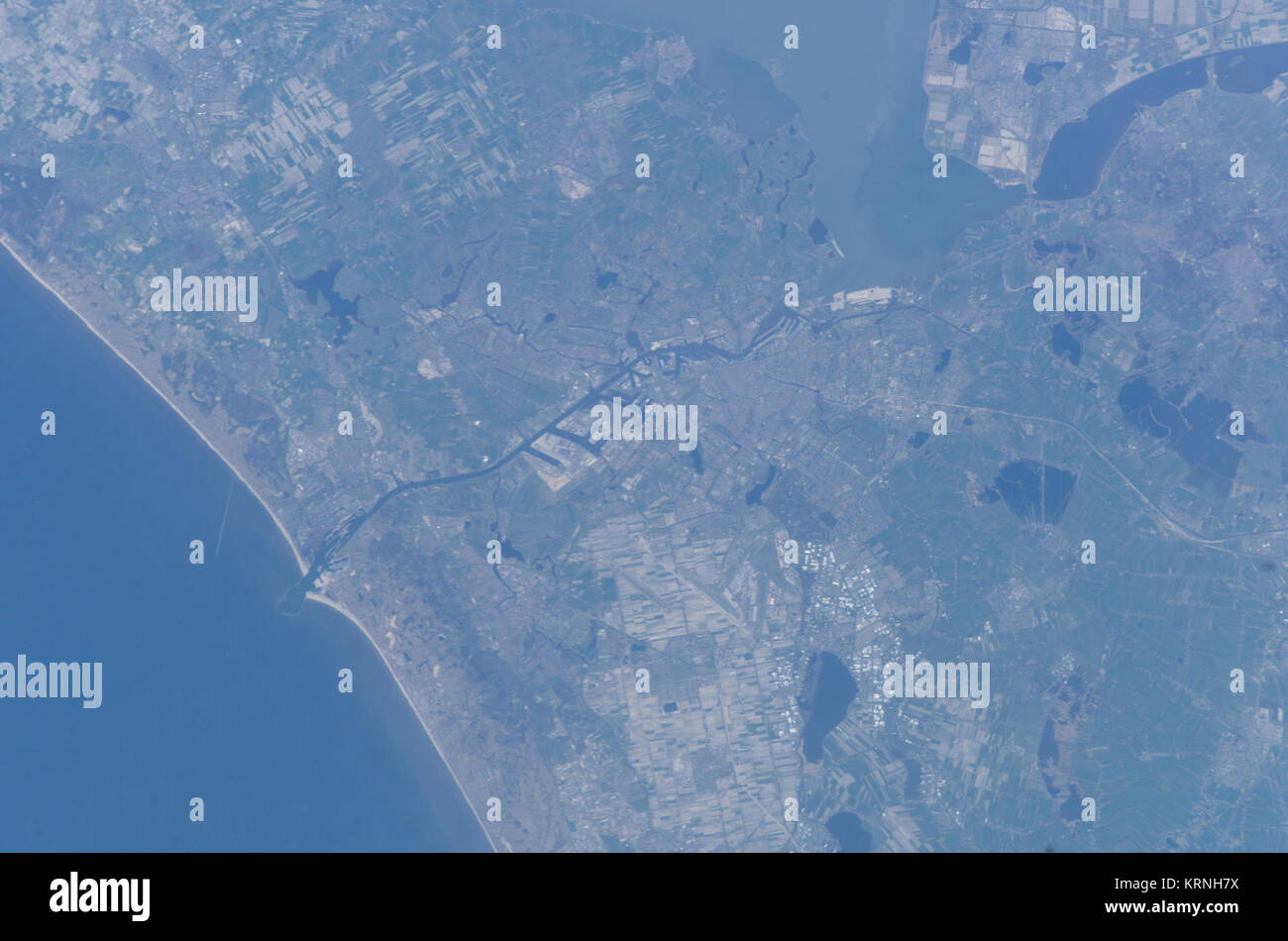 Netherlands satellite image hi-res stock photography and images - Alamy