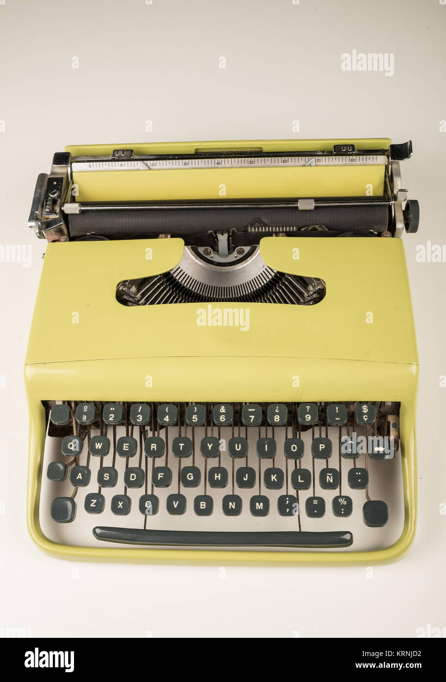 Vintage typewriter in a studio shot Stock Photo - Alamy