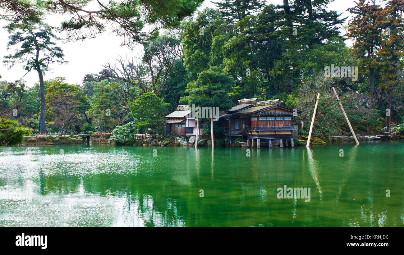 Uchihashi-tei Tea House at Kenrokuen, One of the Three Most Beautiful ...