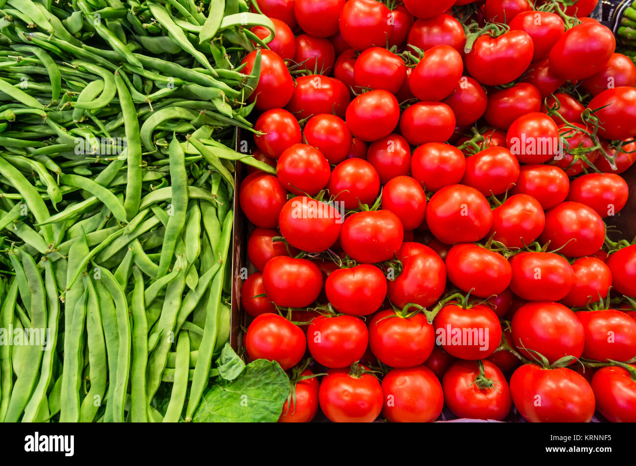 La Boqueria, Famous market in Barcelona Stock Photo