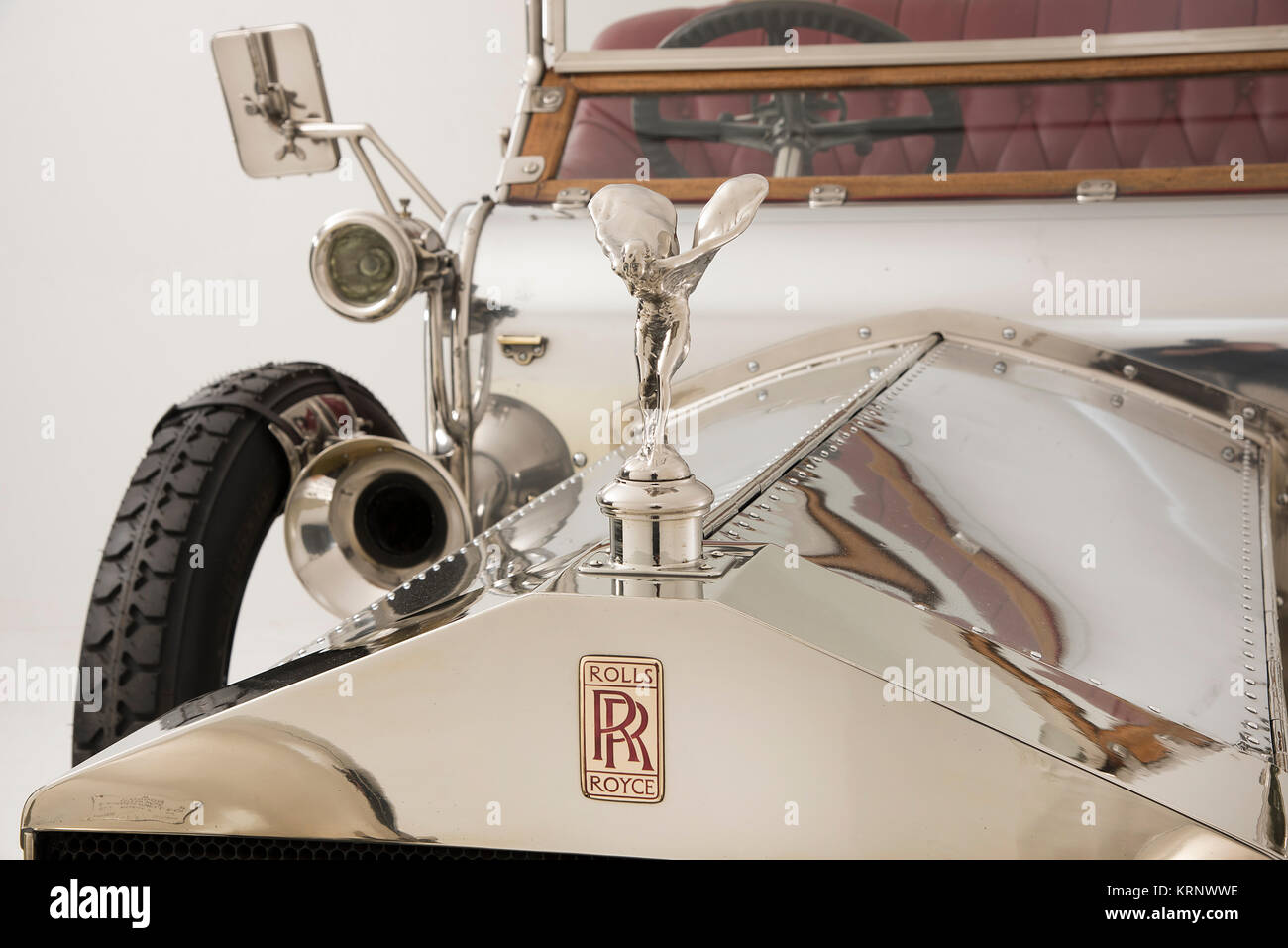 1909 Rolls - Royce Silver Ghost Stock Photo