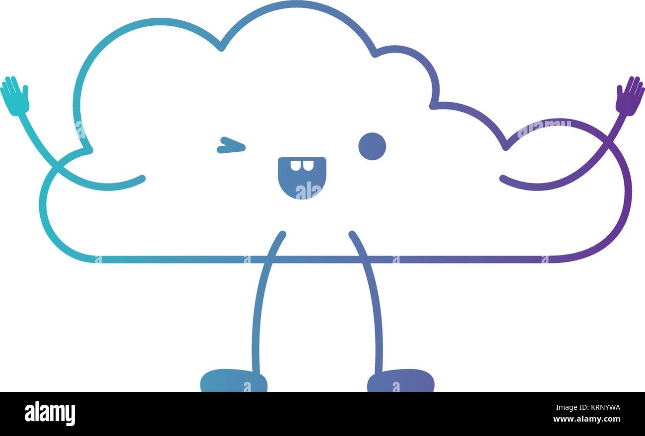 Animated flat purple weather cloud hi-res stock photography and images ...