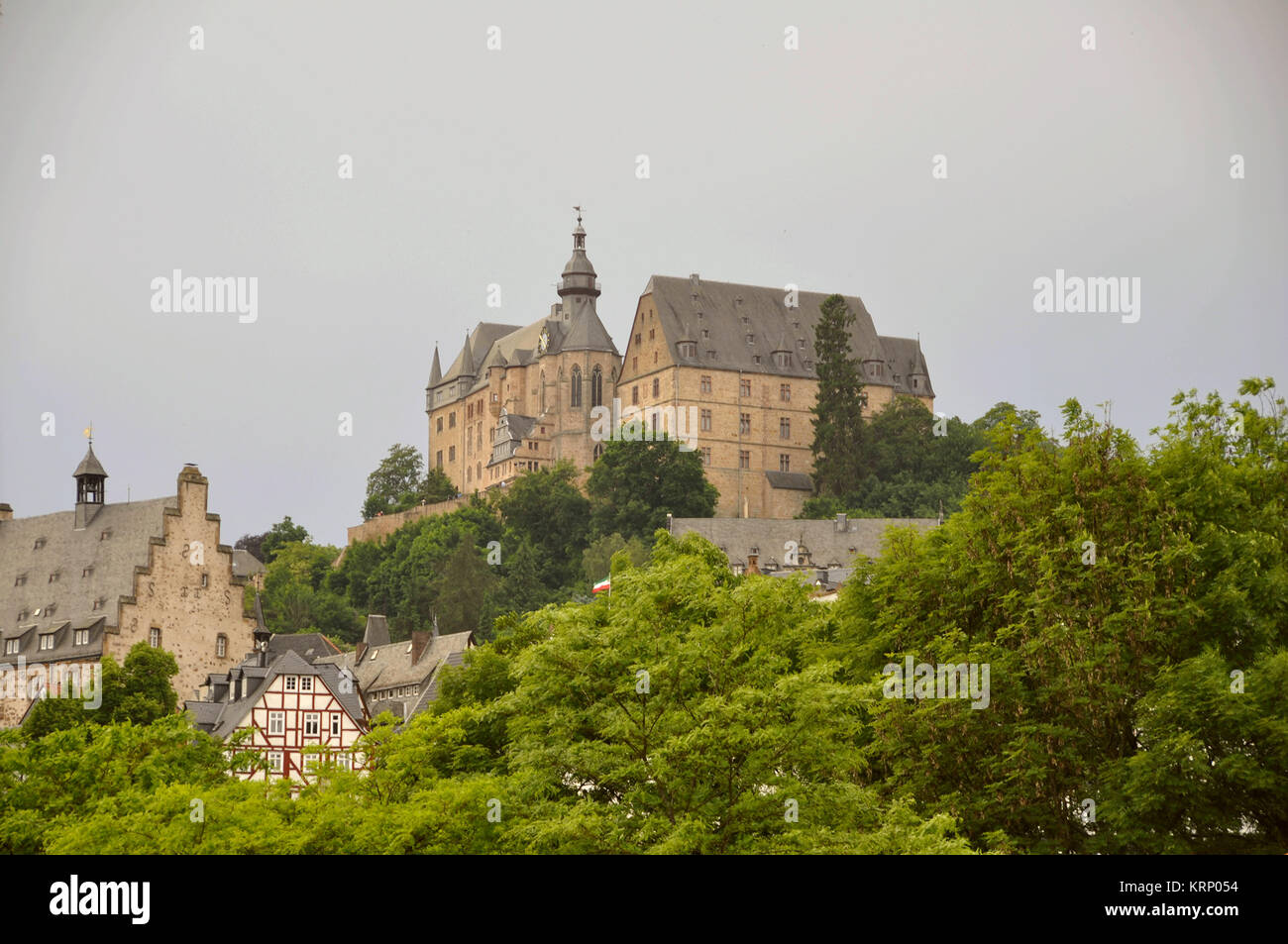 marburg on the lahn Stock Photo