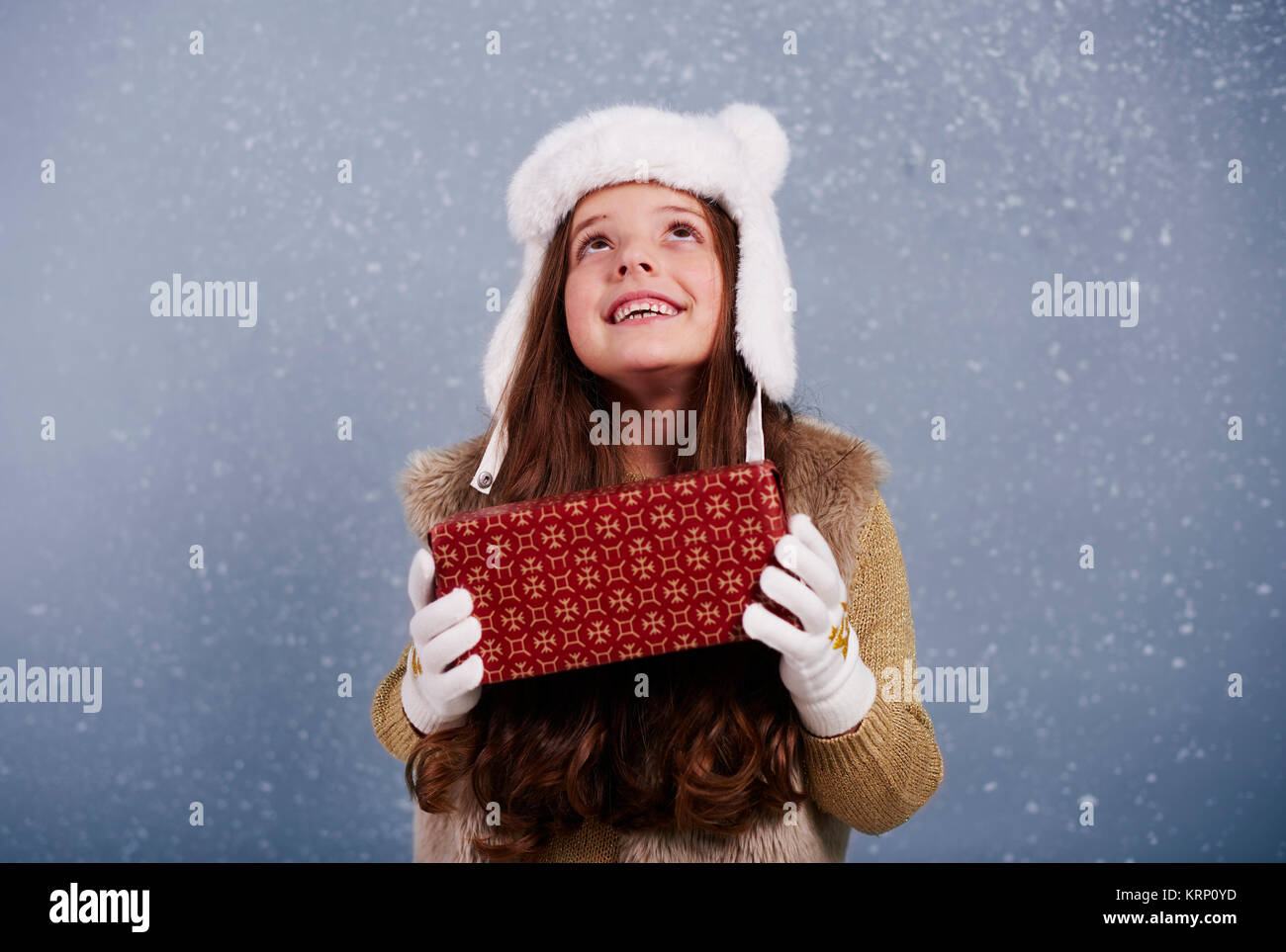 Child xmas hi-res stock photography and images - Alamy