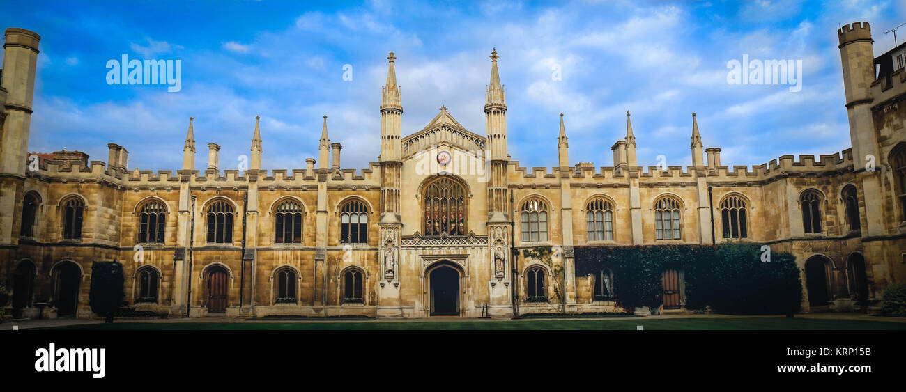 The King's College of Our Lady and Saint Nicholas in Cambridge, Cambridgeshire, United Kingdom Stock Photo