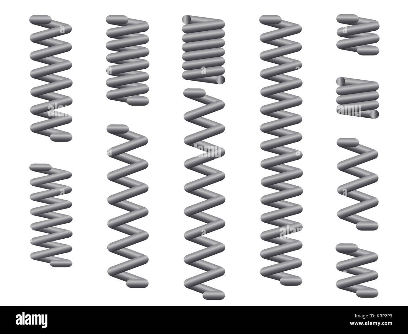Steel coil springs hires stock photography and images Alamy