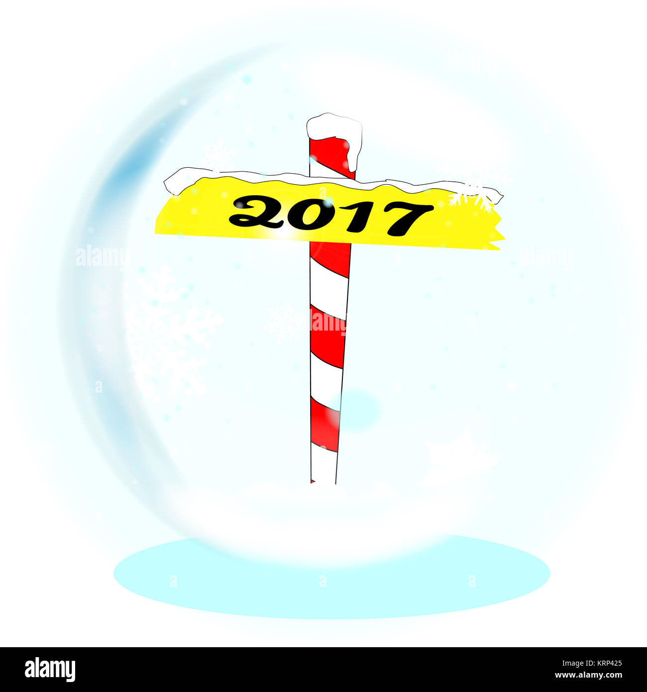 Winter scene graphic Cut Out Stock Images &amp; Pictures - Alamy