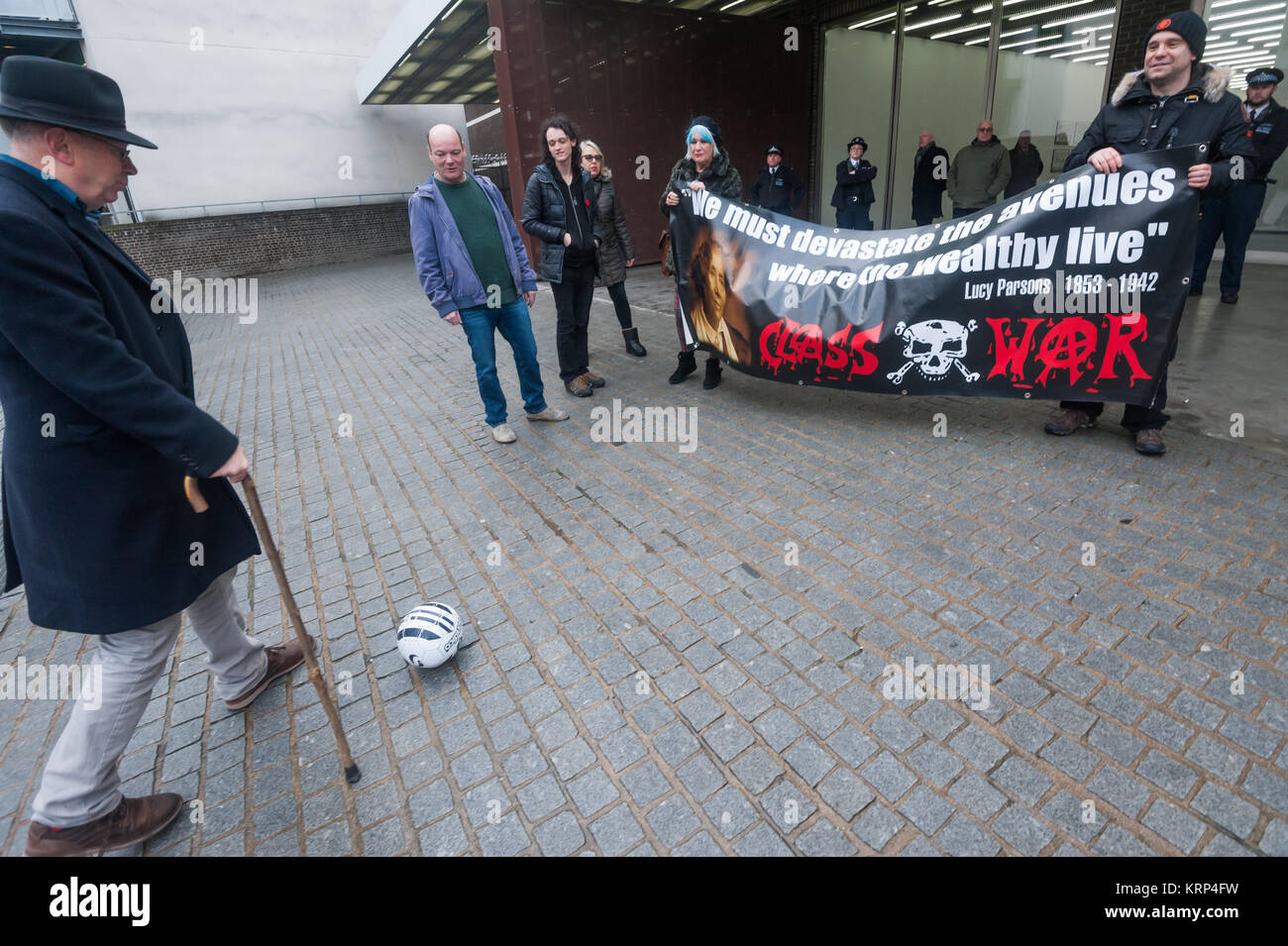 Ian Bone Of Class War Considers A Free Kick Over The Womens Death