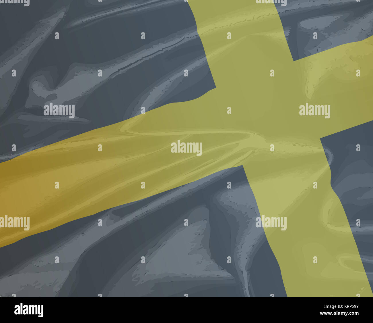 Silk Flag of Saint David Stock Photo Alamy