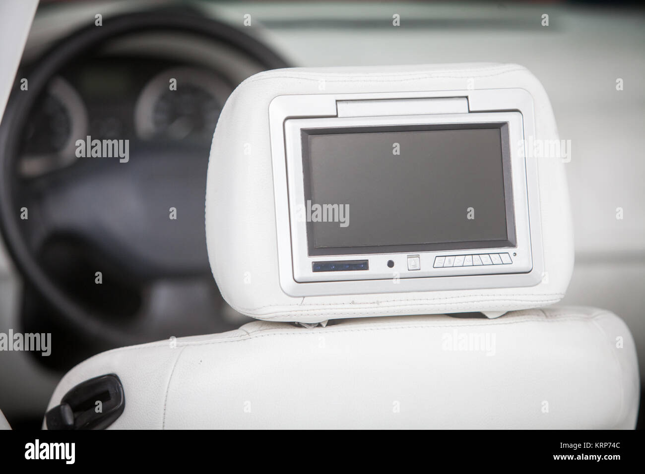 Car dvd player screen Stock Photo - Alamy
