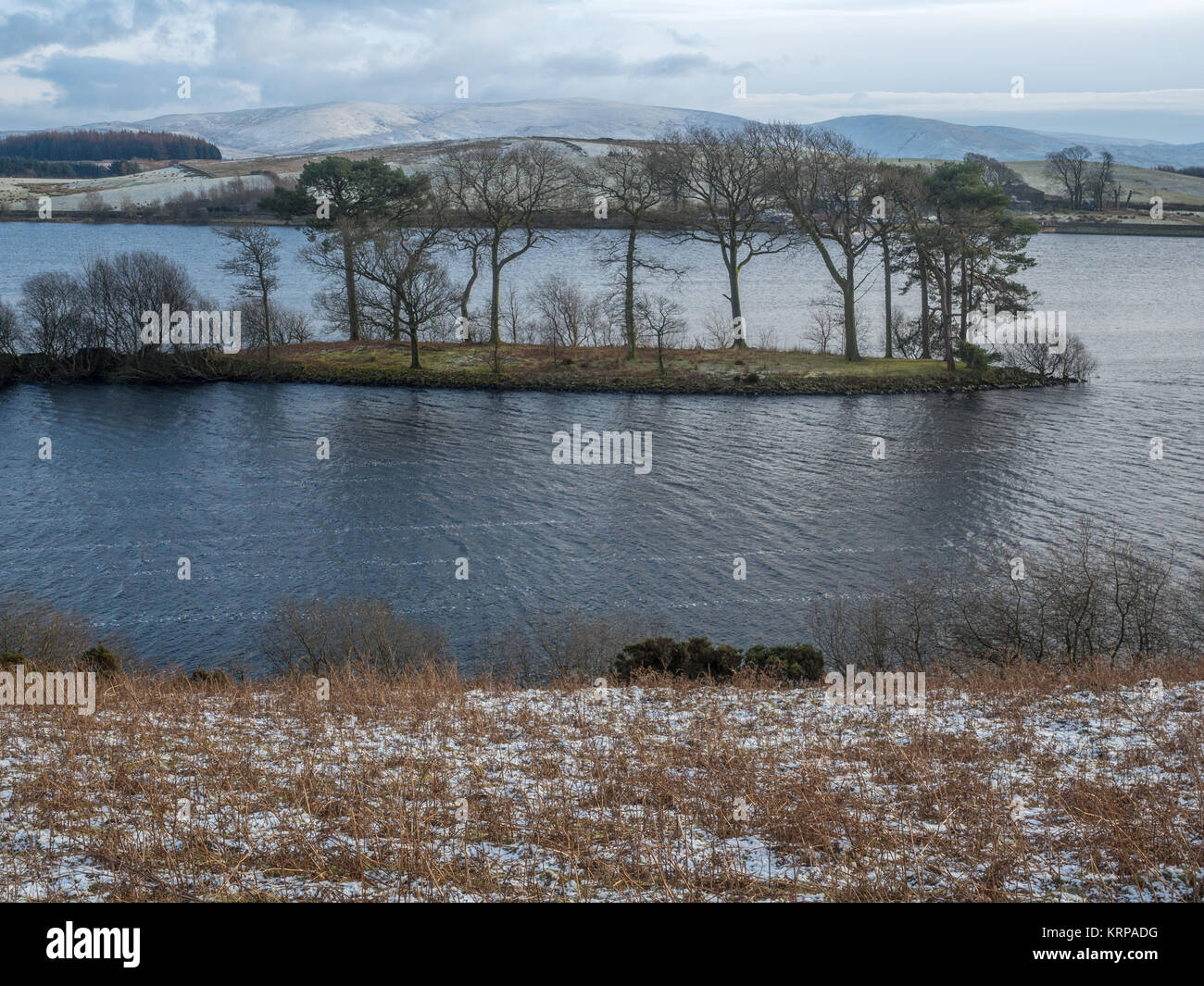 Killington Lake is popular with water sport enthusiasts as it offers great opportunities for dinghy sailing, windsurfing and canoeing. Stock Photo