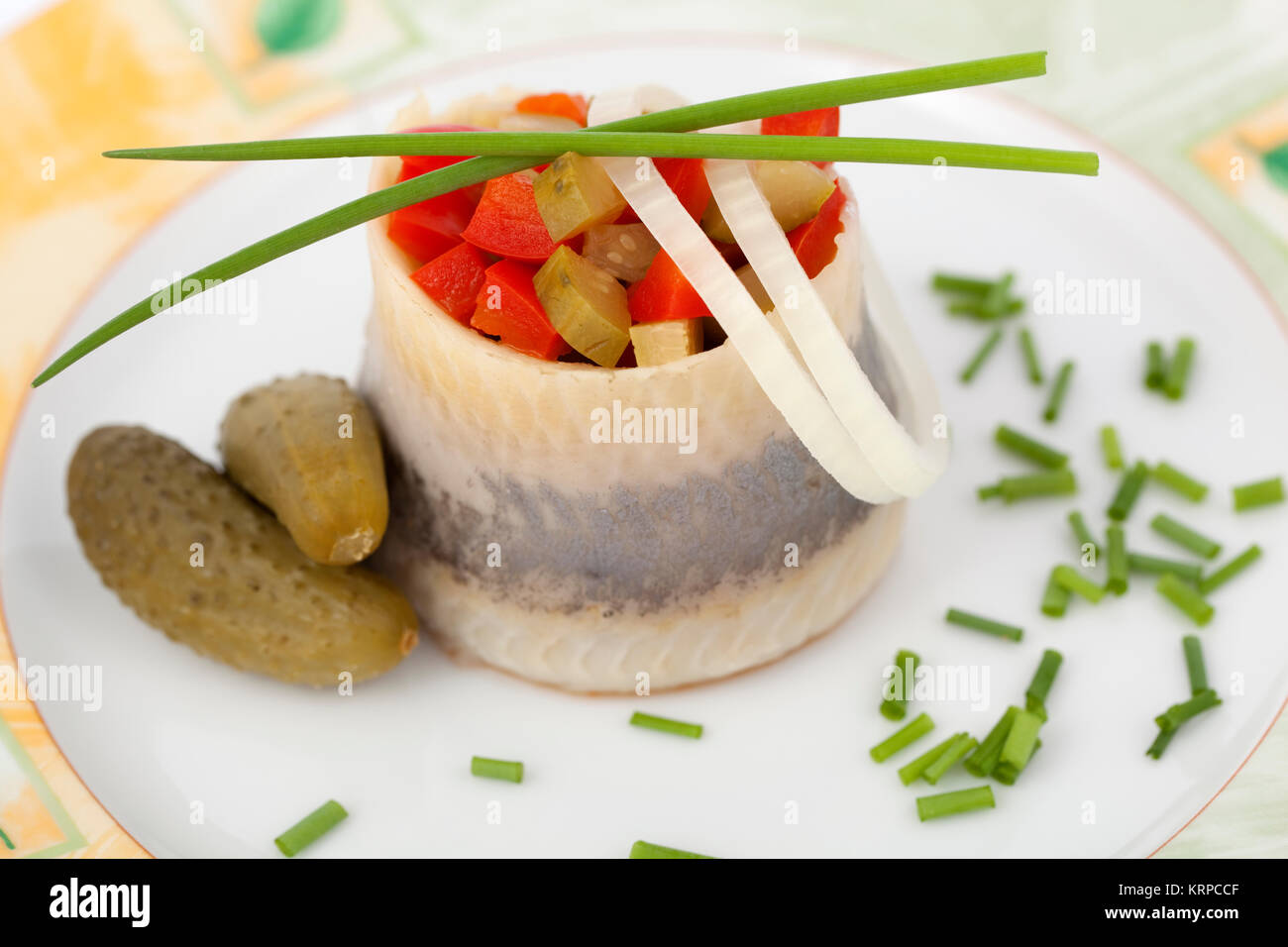 salted herring Stock Photo Alamy