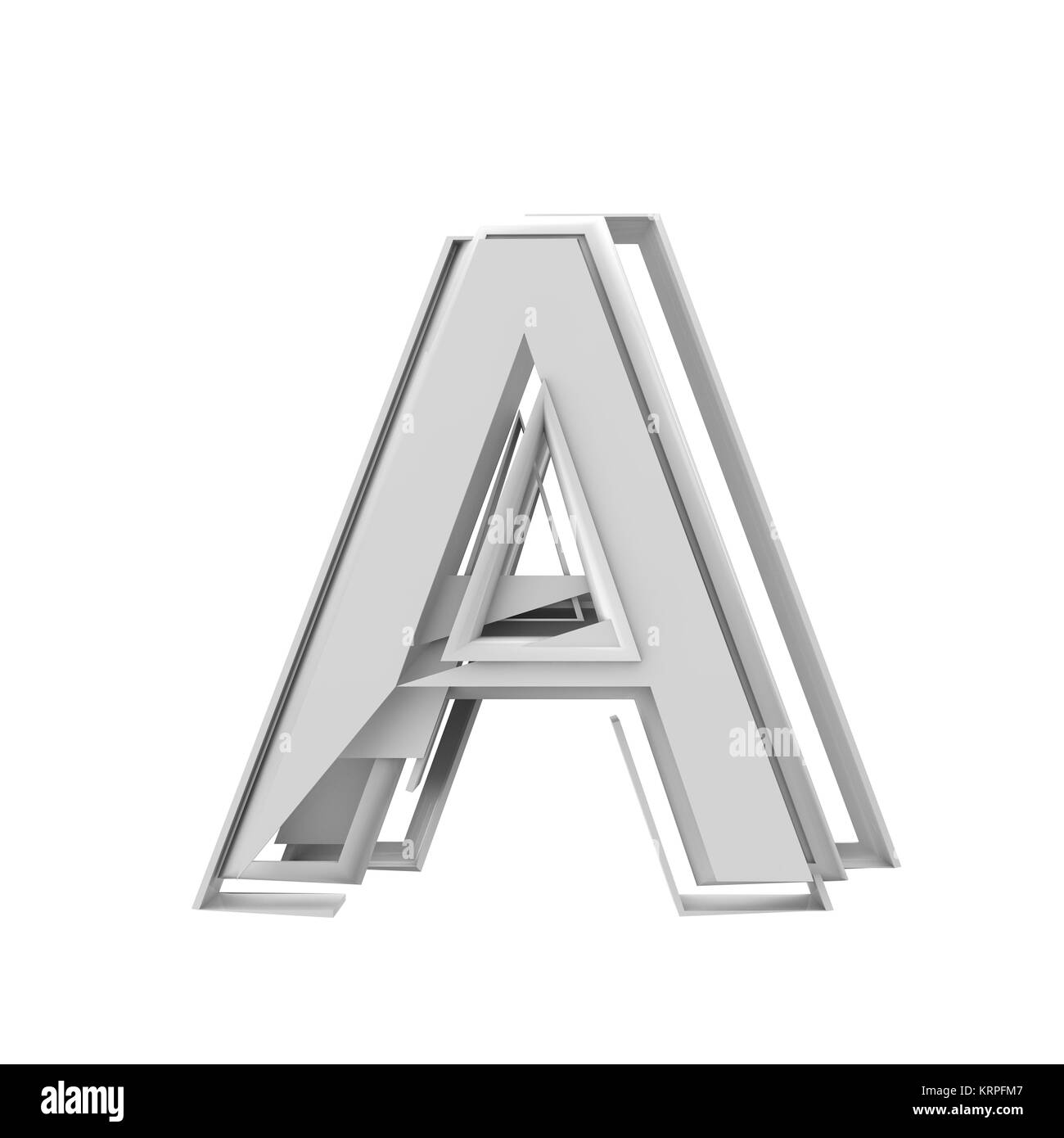 Glitch alphabet Black and White Stock Photos & Images - Alamy