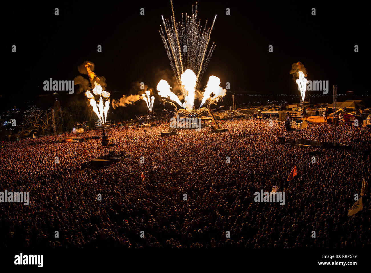 Glastonbury Festival 2017. Image credit: Charlie Raven Stock Photo