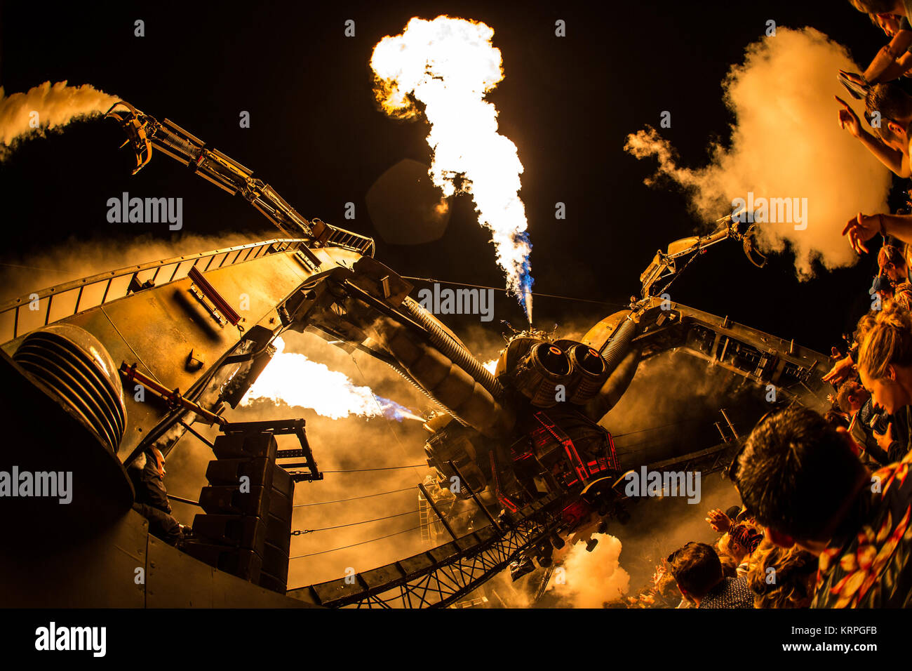 Glastonbury Festival 2017. Image credit: Charlie Raven Stock Photo