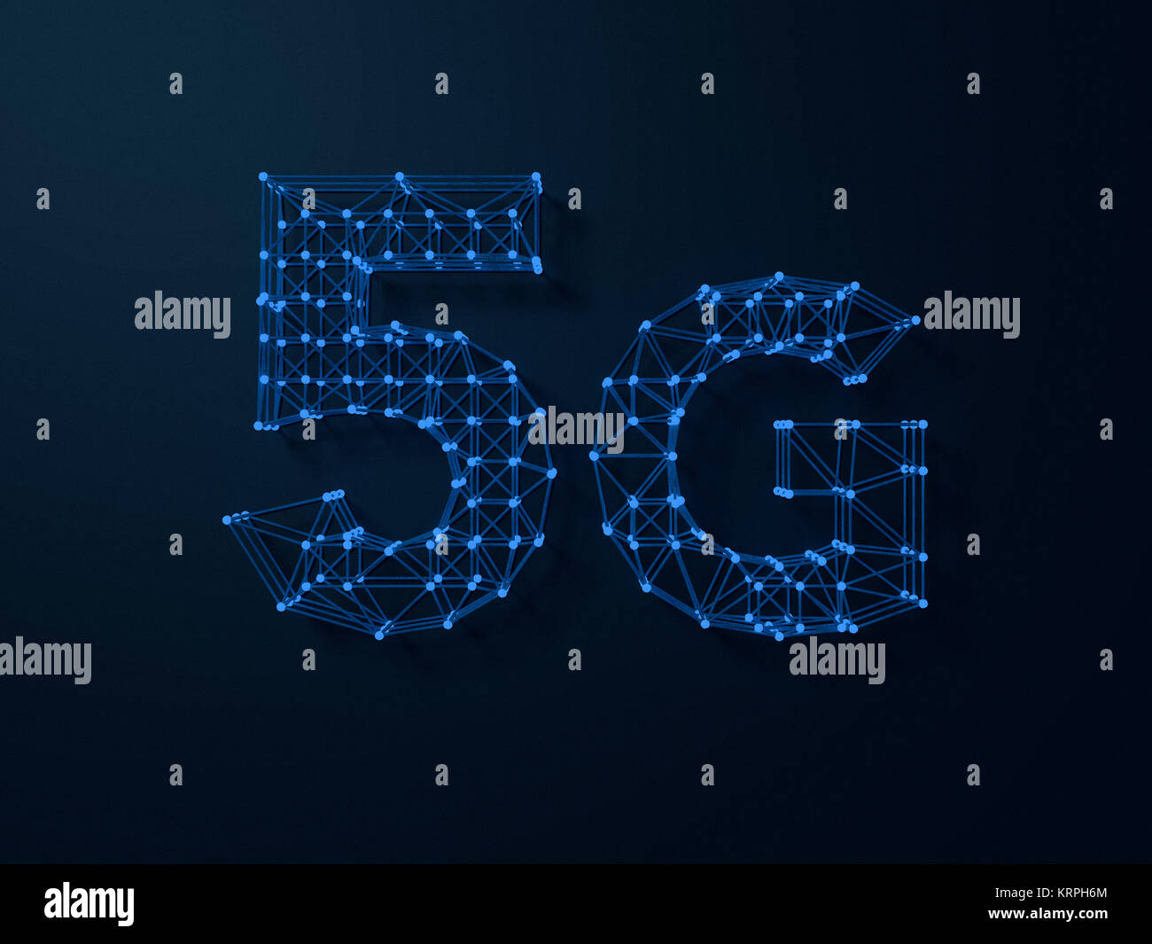 5G symbol on dark digital background. 3D rendering Stock Photo - Alamy