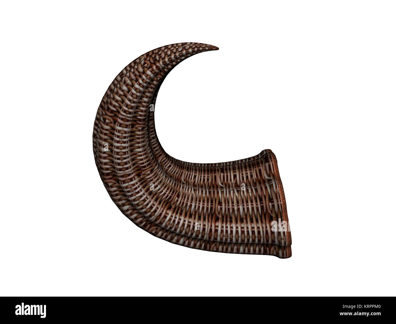 exempted twisted horn Stock Photo Alamy