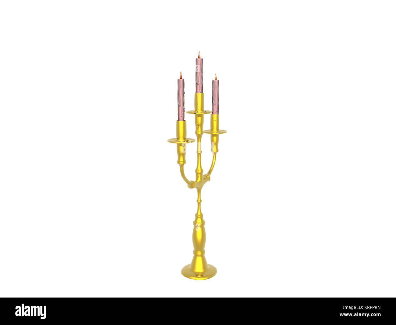 Golden candlestick hires stock photography and images Alamy