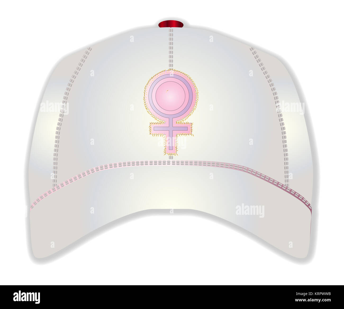 Baseball logo pink hi-res stock photography and images - Alamy