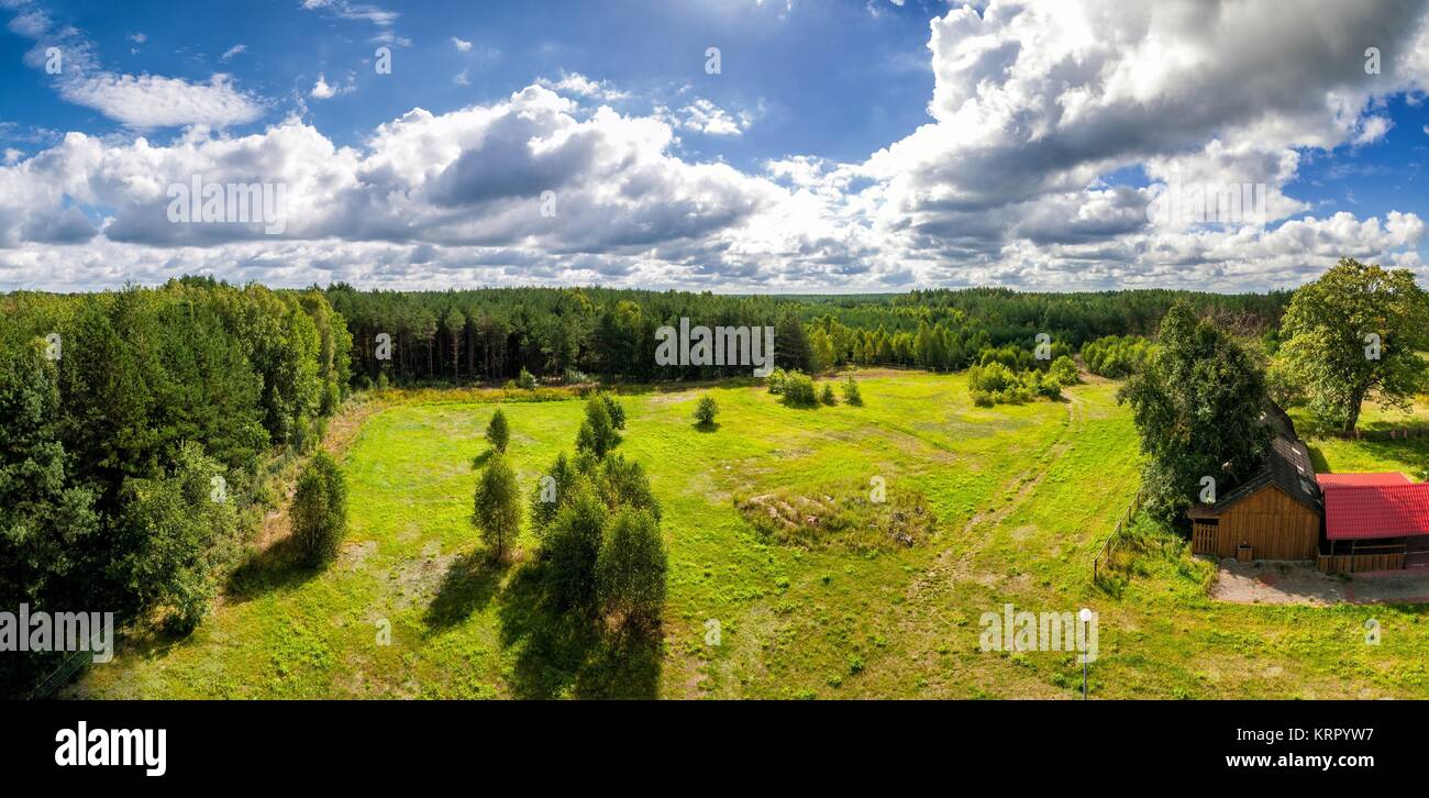 View of the surroundings of Fojutowo, Kuyavian-Pomeranian voivodeship ...