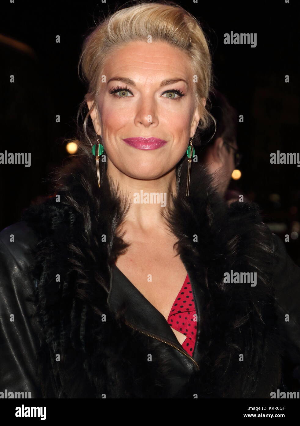 London.UK. Hannah Waddingham at the The Grinning Man Press night at the