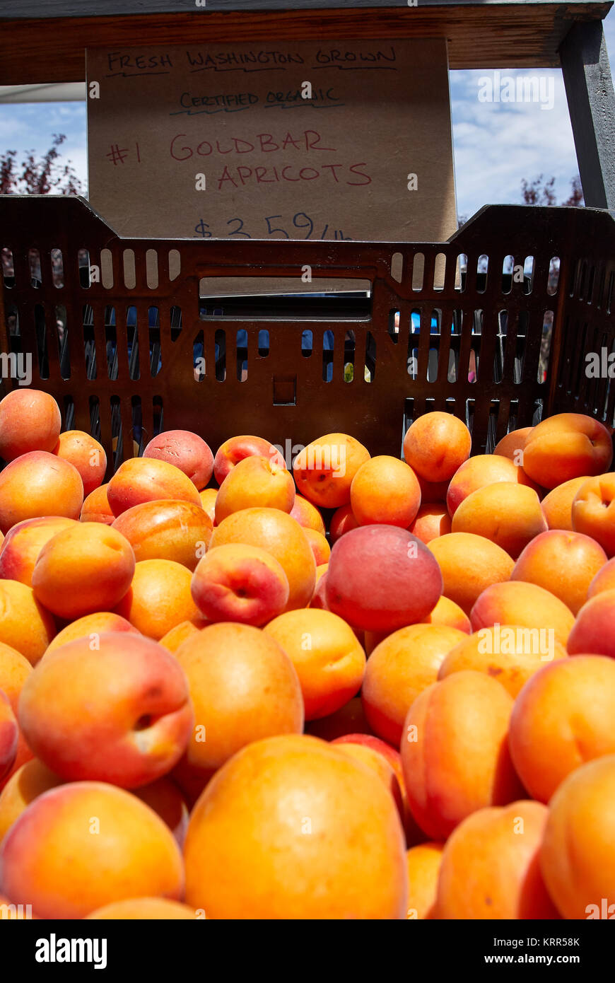 fruit, vegetables and pastries from the olympia farmers market in