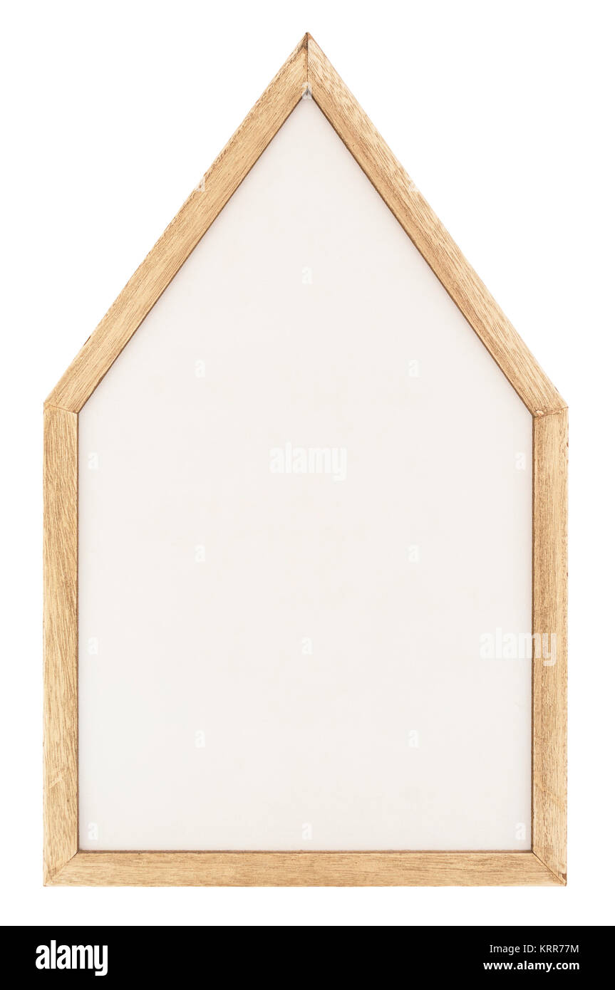 Wood board isolated on white background Stock Photo