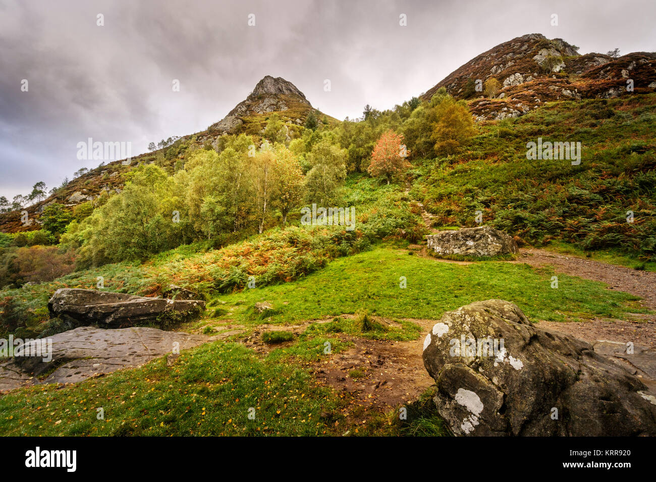 Ben A' an in the Trossachs Scotland Stock Photo Alamy
