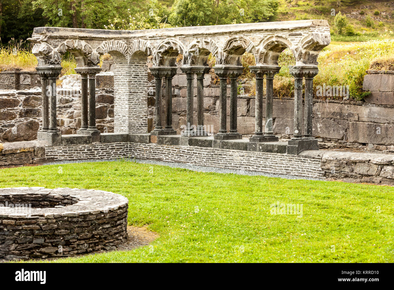 The remains of Lysekloster, Lyse Mariakloster, ruined monastery in south  western Norway Stock Photo - Alamy