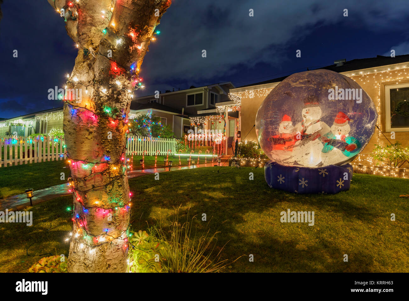 Candy cane lane los angeles hires stock photography and images Alamy