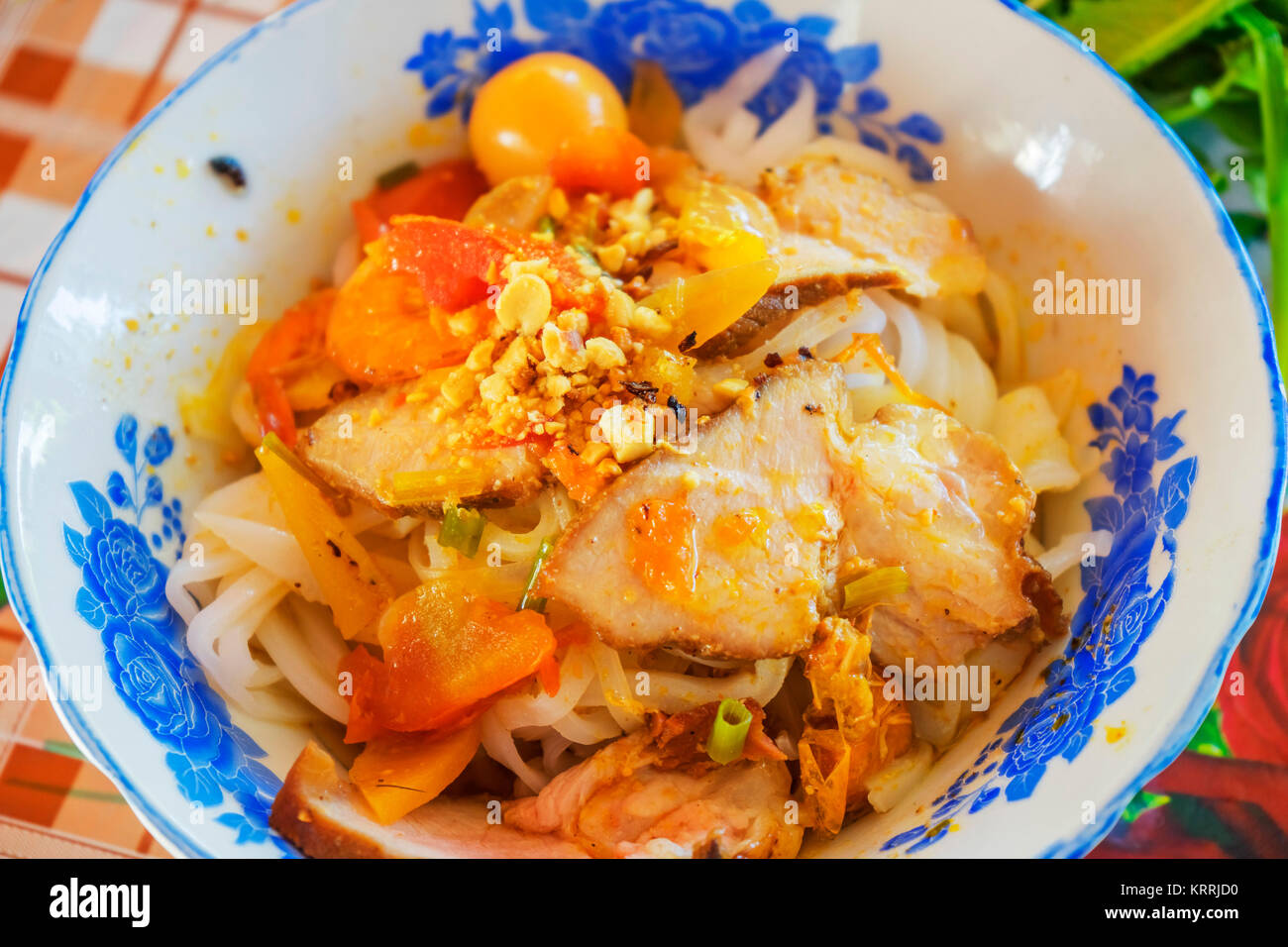 Mi Quang vietnamese food at Hoi An, Vietnam Stock Photo Alamy