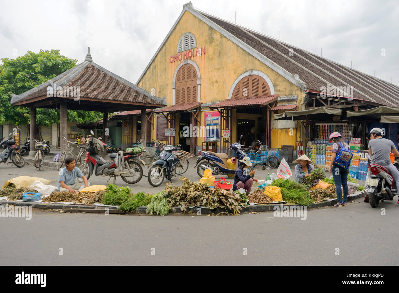 Middle Year Festival, at store, street and market in Hoi An old town, Vietnam. Hoi An is a famous tourist destination in the world and Vietnam Stock Photo