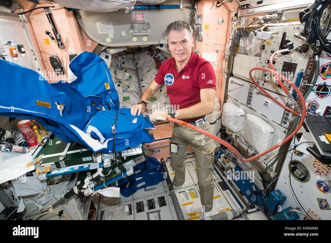 NASA International Space Station Expedition 53 prime crew member
