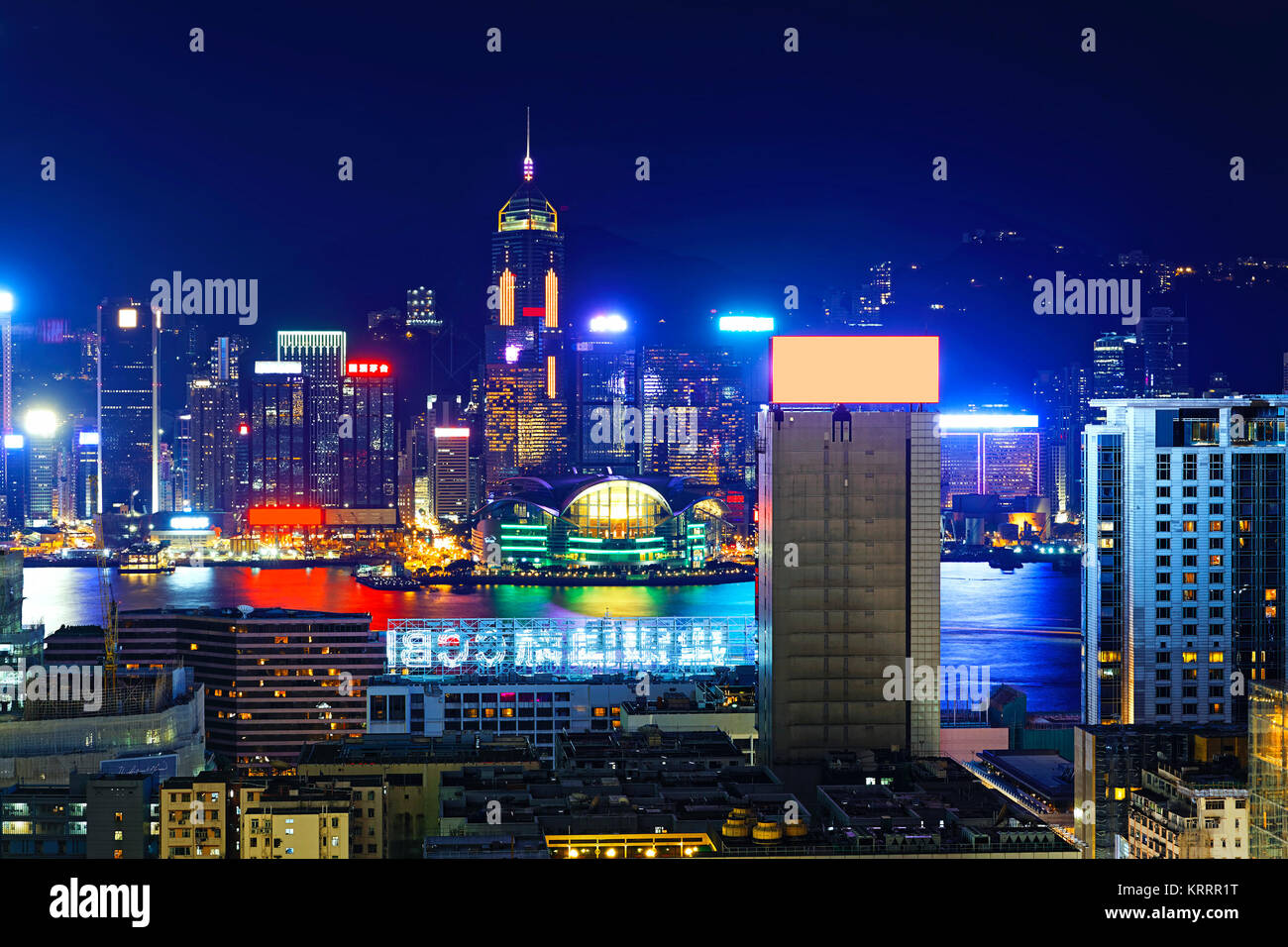 Hong Kong City skylines Stock Photo