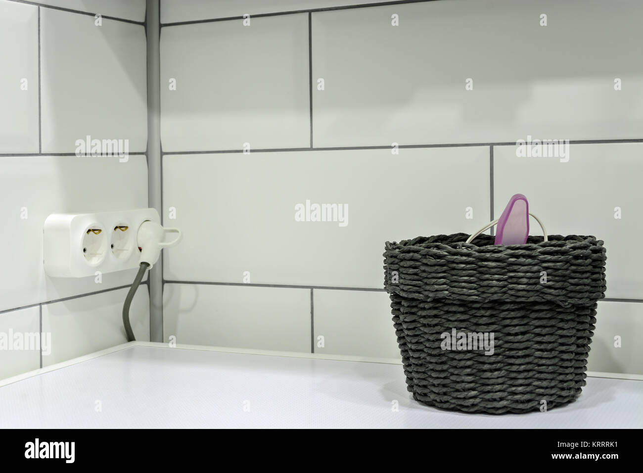 Plug socket bathroom hires stock photography and images Alamy