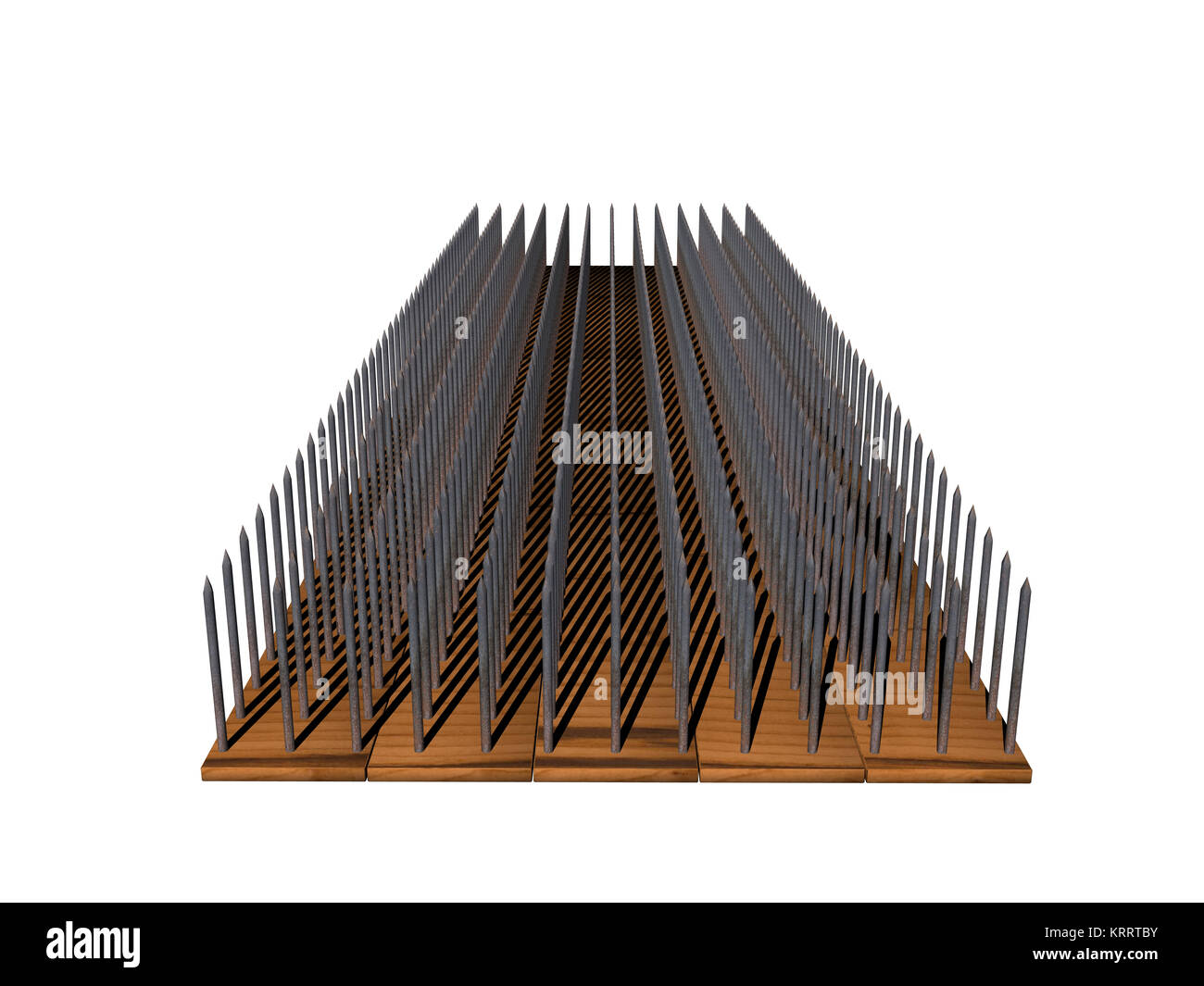 Bed of nails fakir Cut Out Stock Images & Pictures Alamy