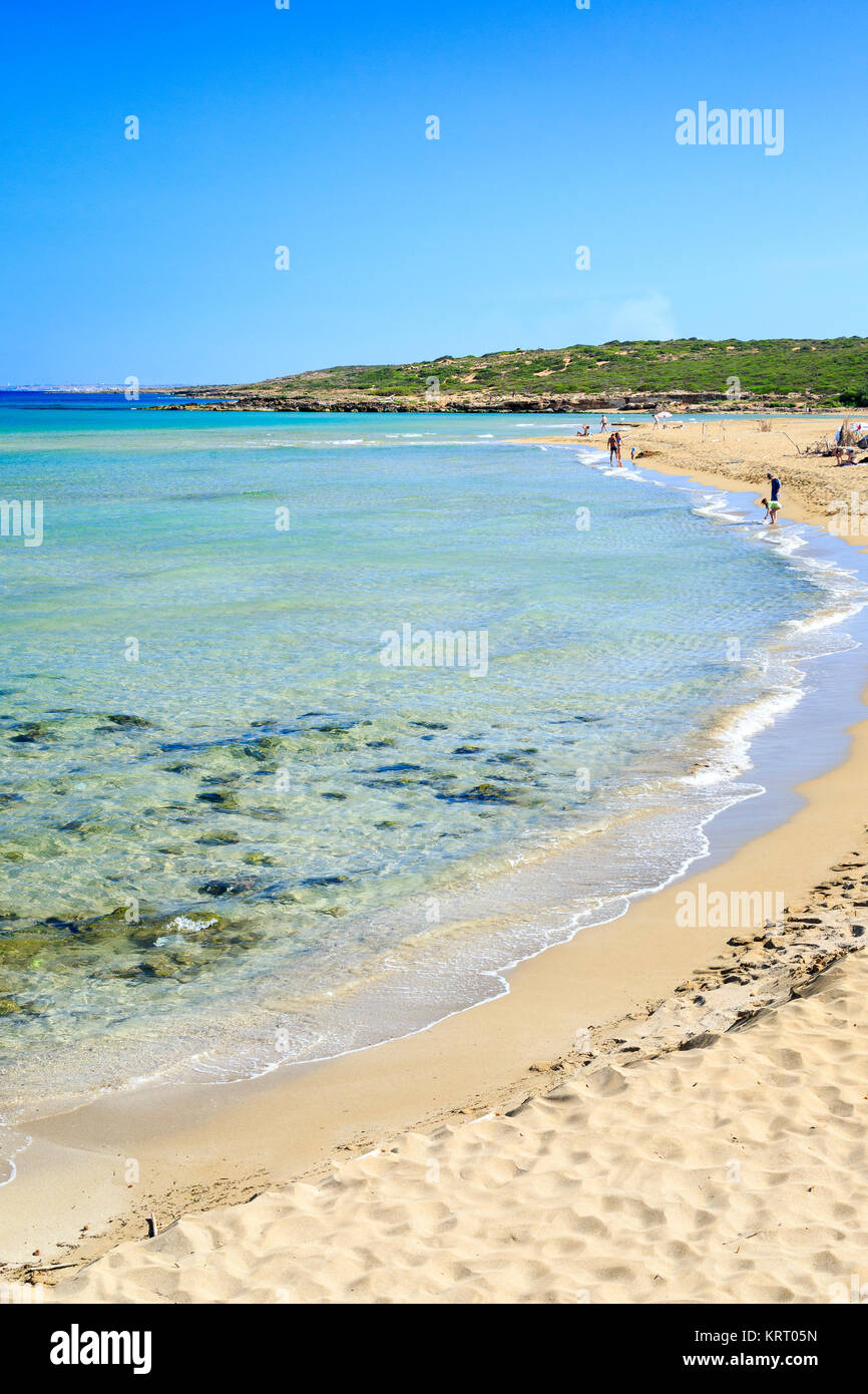 Eloro Beach, Sicily, Italy Stock Photo - Alamy