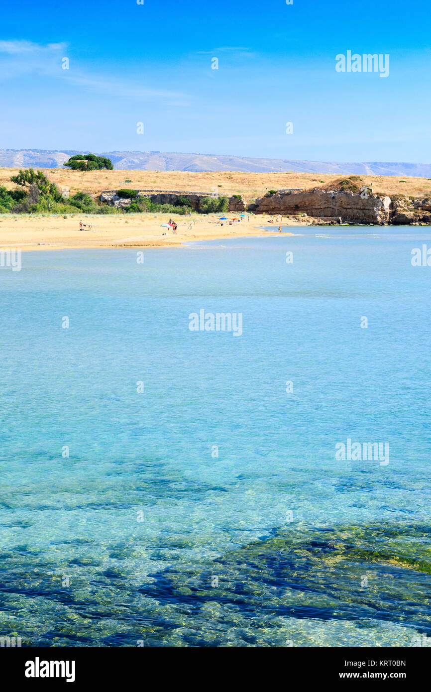 Eloro Beach, Sicily, Italy Stock Photo - Alamy