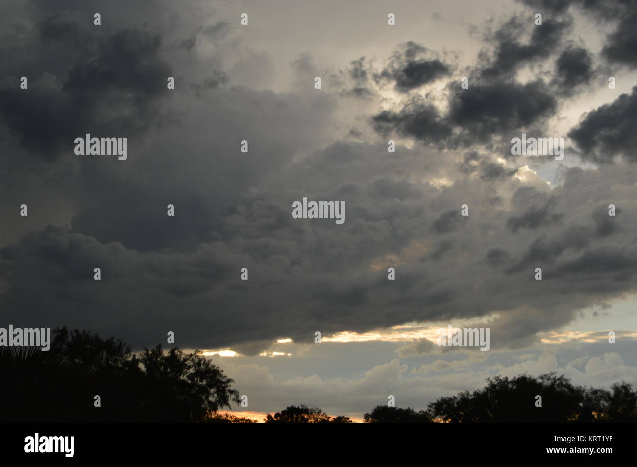 Storm Clouds Rolling Through Stock Photo Alamy