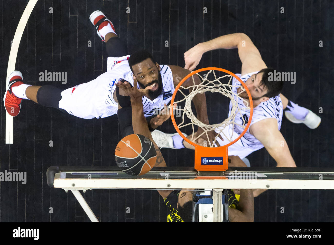 a game of basketball gave me a swoosh Stock Photo - Alamy