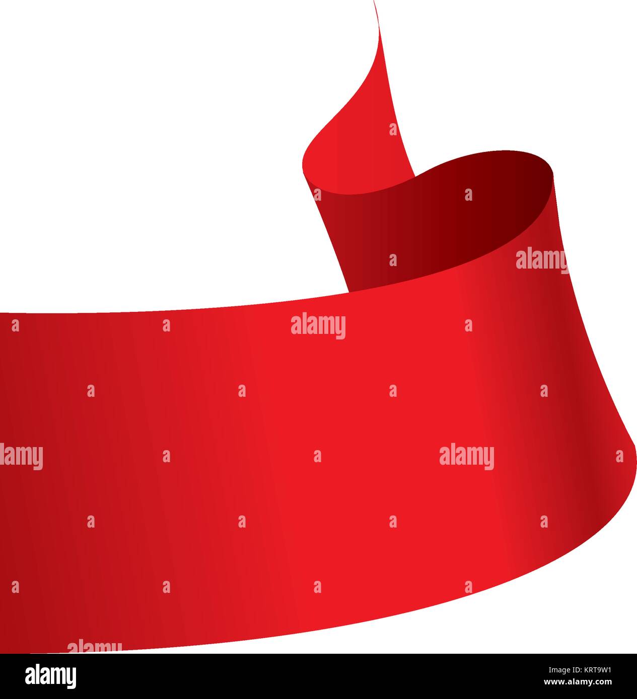 Real Red Ribbon Vector File vector red ribbon Stock Vector Image & Art - Alamy