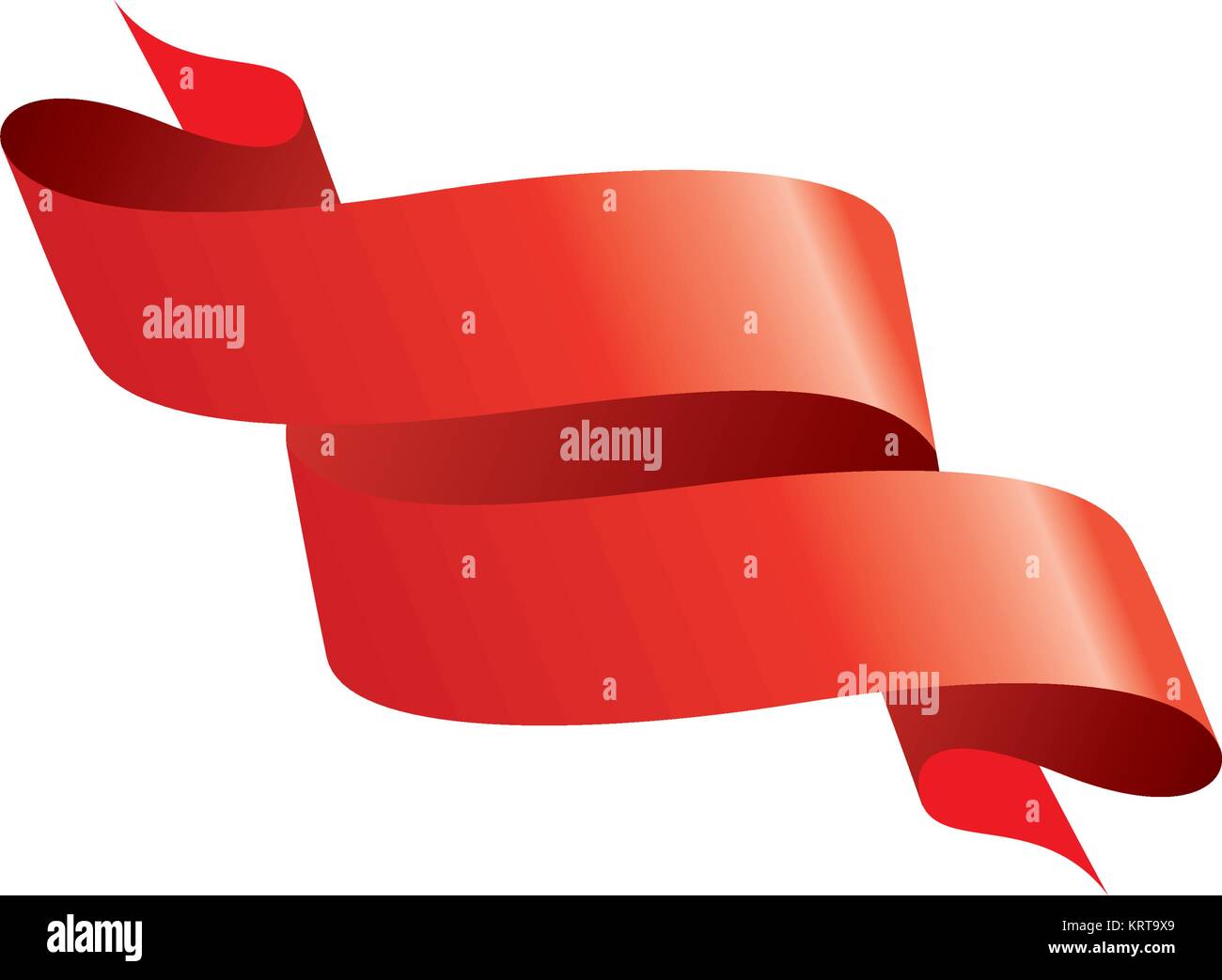 vector red ribbon Stock Vector Image & Art - Alamy