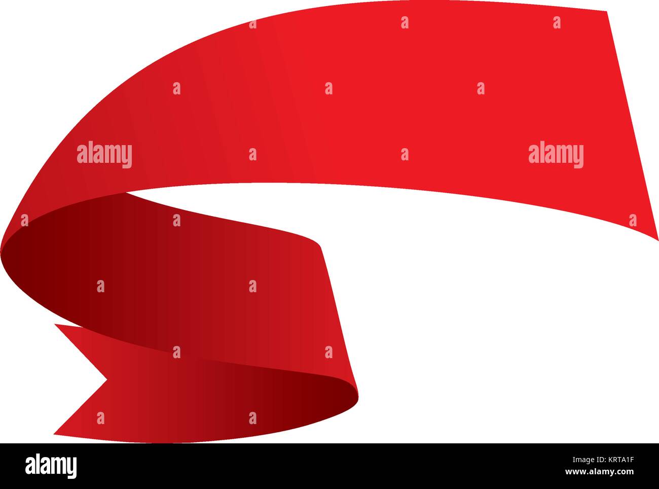 Real Red Ribbon Vector File vector red ribbon Stock Vector Image & Art - Alamy