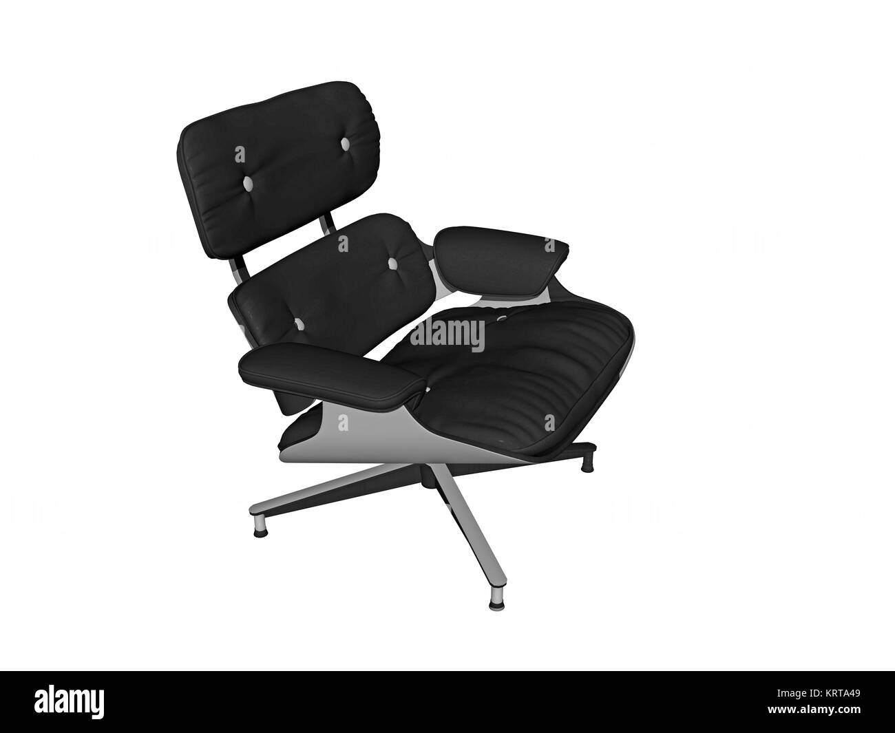 office swivel chair vacated Stock Photo Alamy
