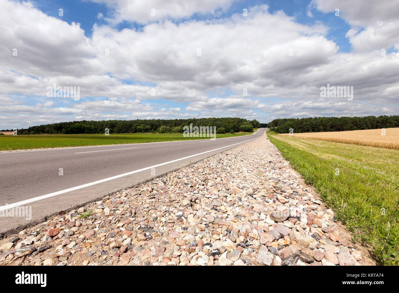 road of stones Stock Photo Alamy