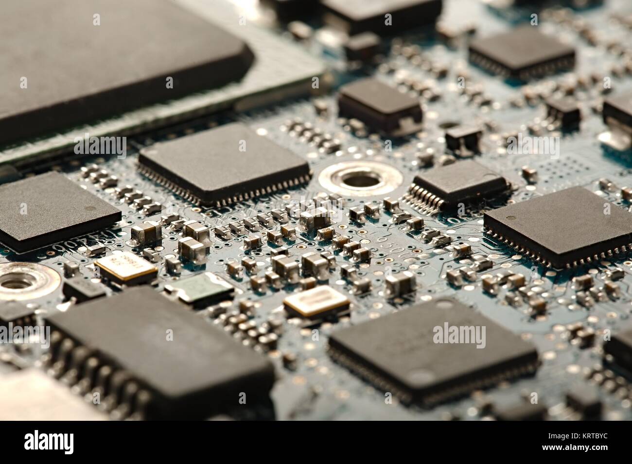 Computer Circuit Board Stock Photo Alamy